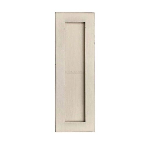 RECTANGULAR FLUSH PULL HANDLE -  POCKET FIXED